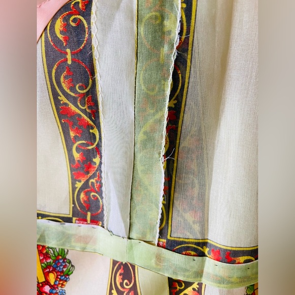 Versace Baroque Atelier skirt - one of a kind, no label, hand stitched - Picture 11 of 11